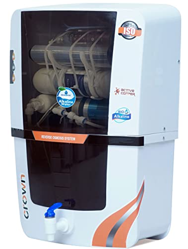 Image of AQUA D PURE Bio Alkaline + Copper Ro Water Purifier With Ro, Uv, Uf, Tds Adjuster 12L | 8 Stage Purification | Suitable For All Type Water Supply
