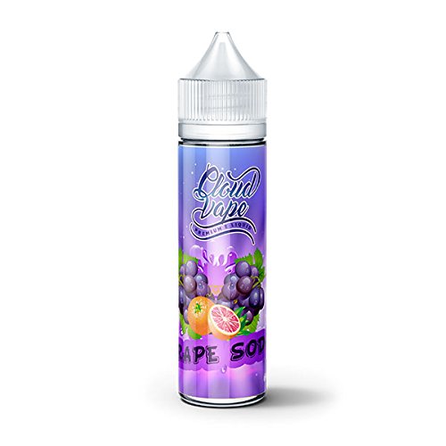 電子タバコ リキッド Cloud Vape/Cloud & Rayol - Premium E-Liquid（リキッド）【60ml】 [Vaporever社/ヴェポレバー/正規品] (グレープ・ソーダ)