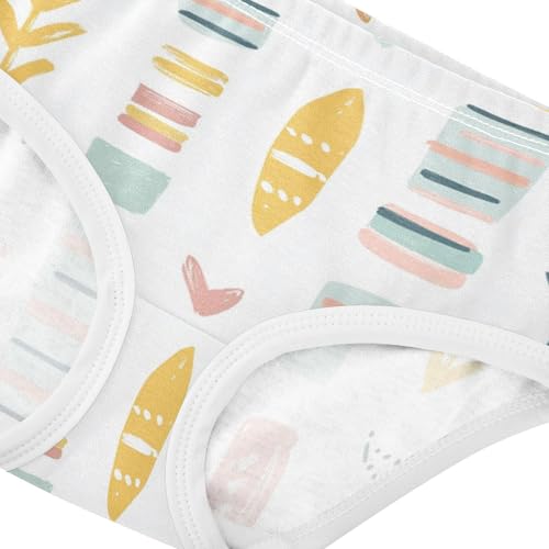 GuoChe Briefs Panties Training Comfort Color for Toddler Girls in Sizes 2T,3T, 4T, 5T, 6Y and 8Y4