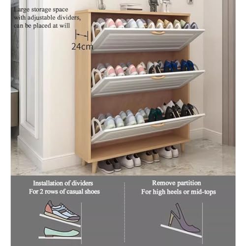 Étagère à chaussures cachée pour une entrée ordonnée et accueillante