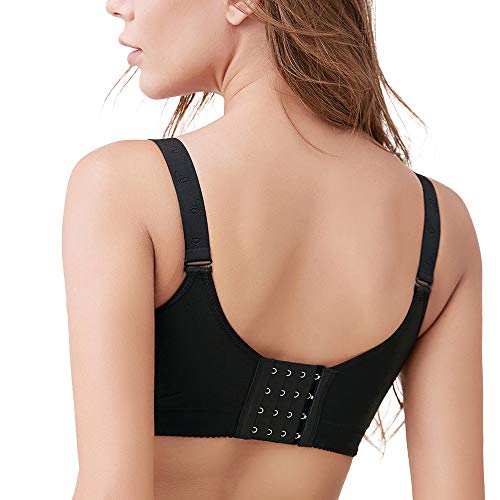 FallSweet Padded T Shirt Bras for Women Push Up Comfort Underwire Brassiere 34A to 44C3