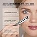 Under Eye Brightener Concealer, Under Eye Brightener, Conceal, Brightens, Tired Skin Correcting Brightener & Primer, Effectively Cover Dark Circles, Light to Medium Skin Tone (1PC)