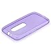 Moto G (3rd Gen) Case, LK Ultra [Slim Thin] TPU Gel Rubber Soft Skin Silicone Protective Case Cover for Motorola Moto G 3rd Generation 2015 (Purple)