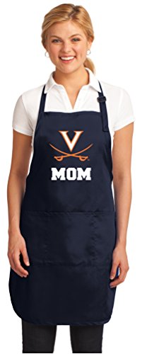 Broad Bay UVA Mom Apron Stain Release University of Virginia Mom Aprons