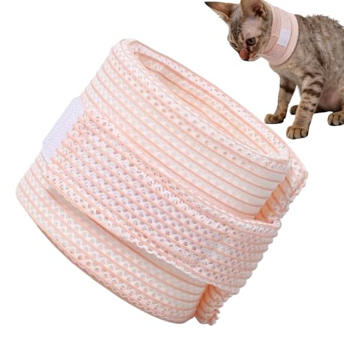 Pet Recovery Neck Brace - Waterproof Washable Protective Collar, Soft Adjustable Cone for Cats and Dogs, Wound Healing Support |
