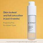 Honest Beauty Vitamin C Radiance Serum | Improves + Brightens Skin Tone and Complexion | Gentle for Sensitive Skin, Fragrance Free, Vegan | 1 fl oz - Image 3