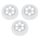Sensor de movimiento para el encendido / apagado automático, la luz no se encenderá durante el día mientras haya suficiente claridad. Super brillante LED, proporciona suficiente luz para asegurarse de que no tropiece nunca más en la oscuridad.