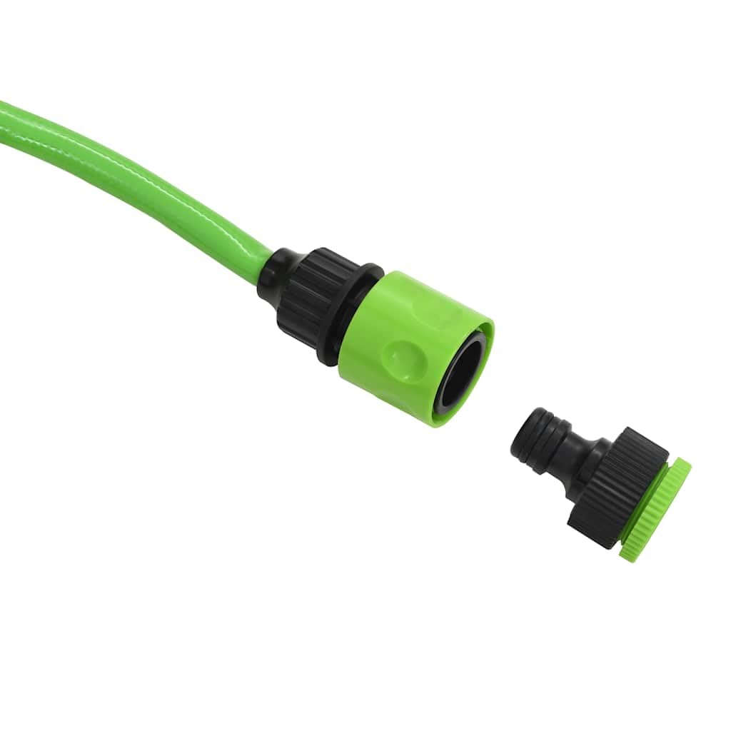Wasserschlauchtrommel Automatisch Einziehbar mit 10+1 m PVC Schlauch Wandmontage, Sprühdüse und Aufrollmechanismus, schwenkbar, platzsparend, ideal für Garten, Terrasse und Außenbereich