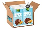 Gullon Zero Zuccheri Gallette di Mais Ricoperte di Cioccolato, Senza Zuccheri Aggiunti 100g [CAlYA® BOX da 8 Confezioni]