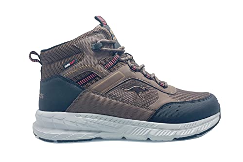 KangaROOS K-UO Take Mid RTX, Zapatos para Senderismo Unisex Adulto, Coffee Rouge, 46 EU
