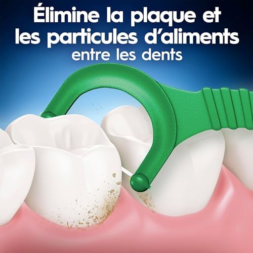 Oral-B Glide Complete with Scope Outlast Mint Flavour Floss Picks, 150 Count - 5