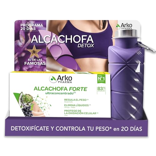Imagen de Arkopharma Arkofluido Alcachofa Forte BIO Más Aloe Vera 20 Ampollas + Botella de Regalo