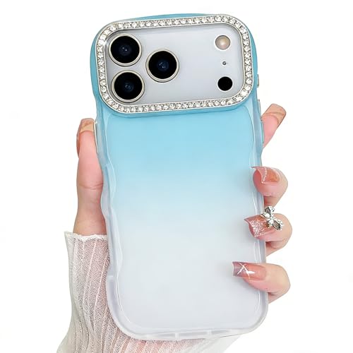 Coque iPhone 17 Pro Max bouclée noire Losin avec protection d'objectif en diamant