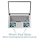 Laptop Skin Sticker Aufkleber, 12 13 13.3 14 15 15.4 15.6“ Laptop Skin Sticker Cover Art Protector Notebook PC (Kostenlose 2 Handgelenkauflagen enthalten), Wasserdicht Abnehmbar, Schönes Mandala