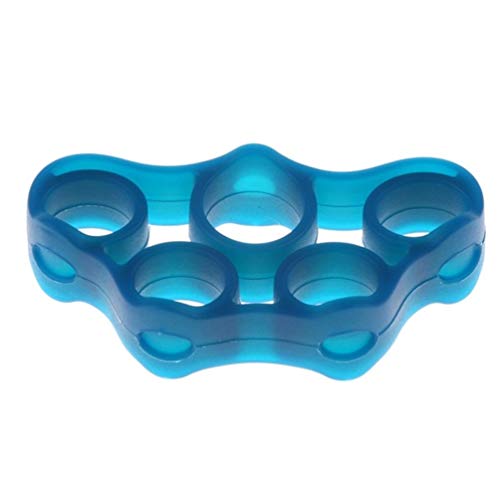 MISDD Bandas elasticas 1pcs Bandas de Resistencia Dedo Tire de la Mano del apretón del antebrazo muñeca Formación Camilla Ejercicio Anillo apretones Expander Fitness Equipment Equipo de Entrenamiento Cover