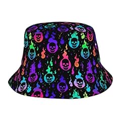 Colorful Flame Skull