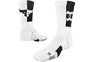 Under Armour Unisex Project Rock Playmaker Crew Socks: Embrace Comfort and Durability on Every Adventure
