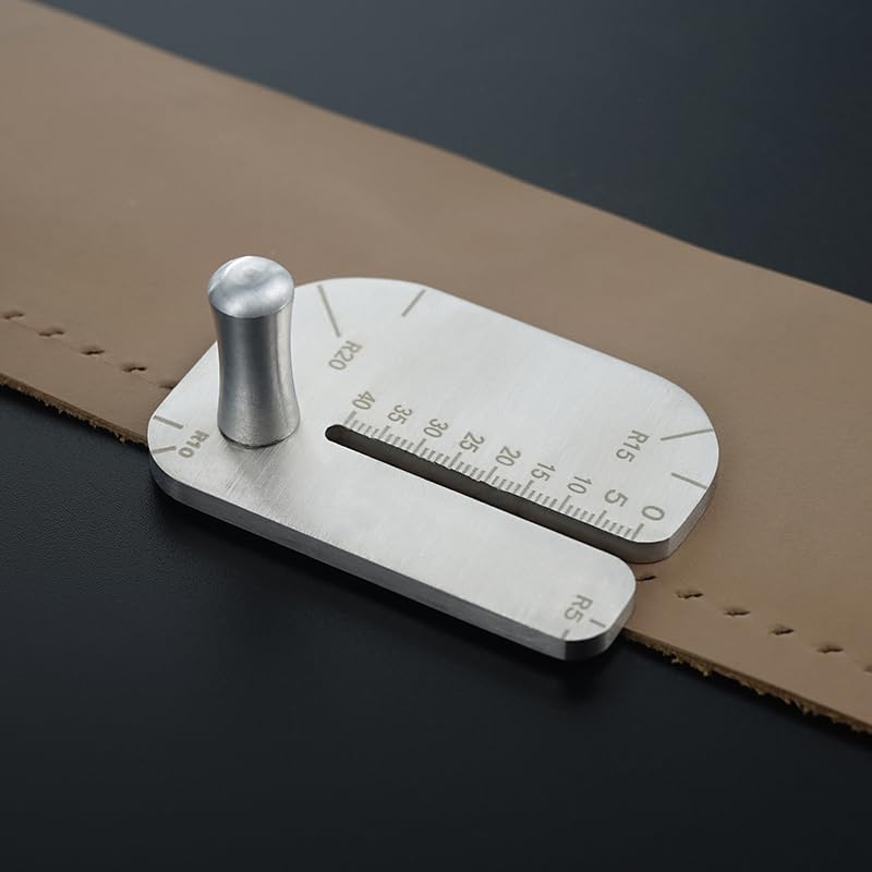 Leather Sewing Aid Tool, Constructed from Durable Stainless Steel, Serves as a Guide for Precise Punching, Equivalent to a Diamond Lace Chisel or Pricking Iron, Ideal for LeatherCraft Projects