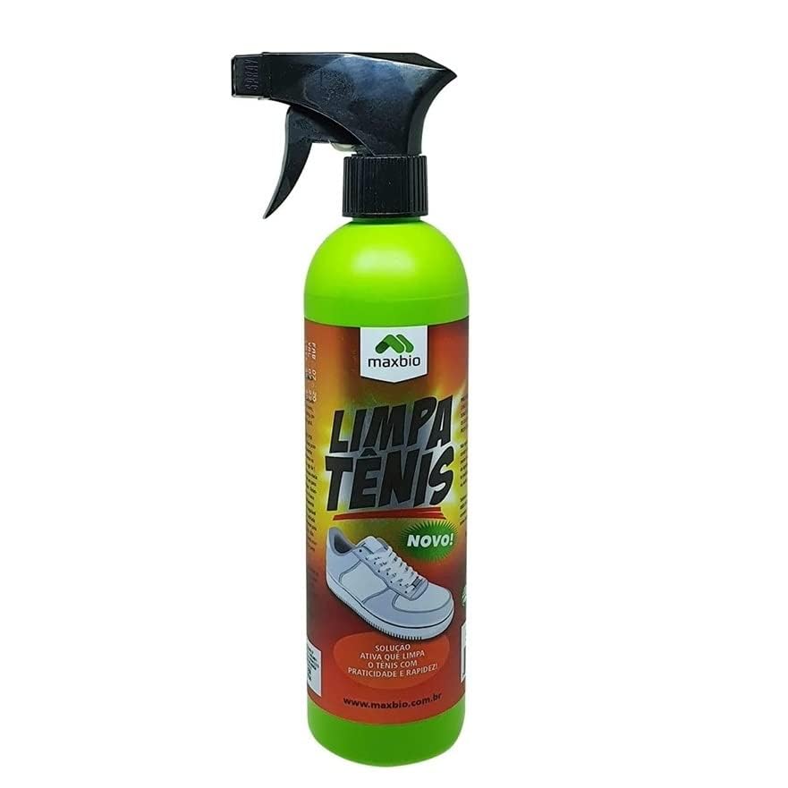 Spray Limpa Tênis Maxbio 500ml Pronto Uso Tira manchas