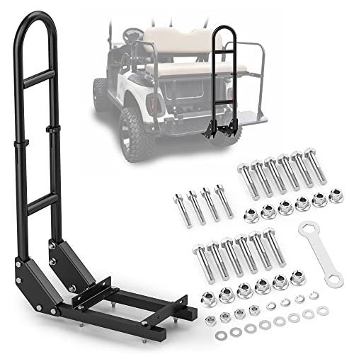 Golf Cart Rear Seat Grab Bar for Yamaha Club Car EZGO, Universal Golf Cart Safety Seat Round Pipe Handle Rail 27