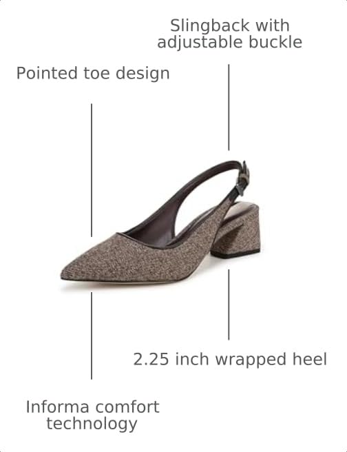 Image of Franco Sarto Women's Racer Slingback Pump