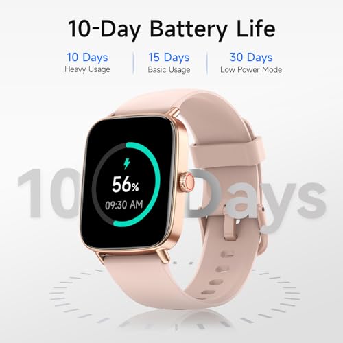 AEAC 1.85" Smartwatch for Women – Rose Gold (Bluetooth Calls, 7-Day Battery) — view 8
