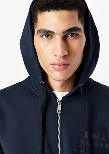Armani Exchange Men's Organic Cotton Seasonal Essential Casual Zip Up Sweatshirt4