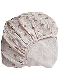 Marlowe & Co Cotton Muslin Crib Sheet, Fitted Crib Sheet for Baby Boy and Girl (Rainbow)