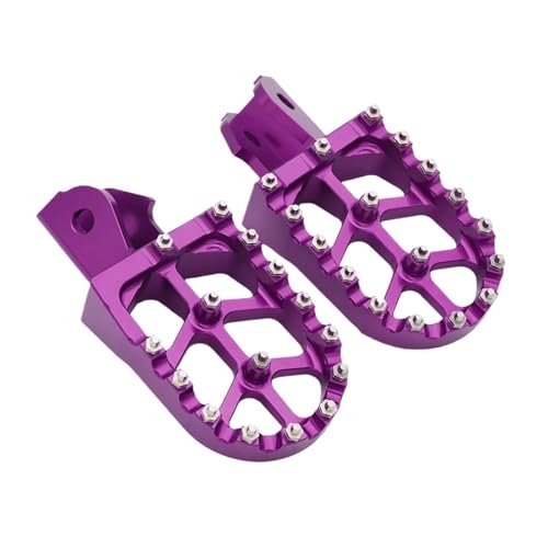 �o�C�N�̃y�_�� Surron Sur-Ron Light Bee X/S�ɓK�� Segway X260 X160 CNC�t�b�g�y�O���X�g�y�_���t�b�g�y�O�u���P�b�g�ɓK��(Purple)