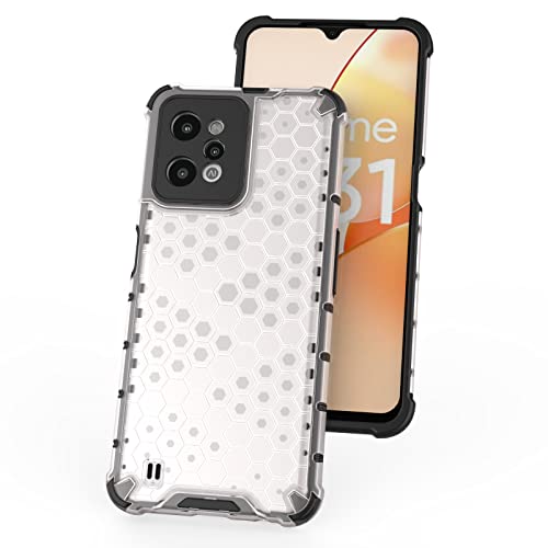 Image of Glasgow | for Realme C31 Stylish Look Pattern Back Case Cover for Realme C31 - Transparent