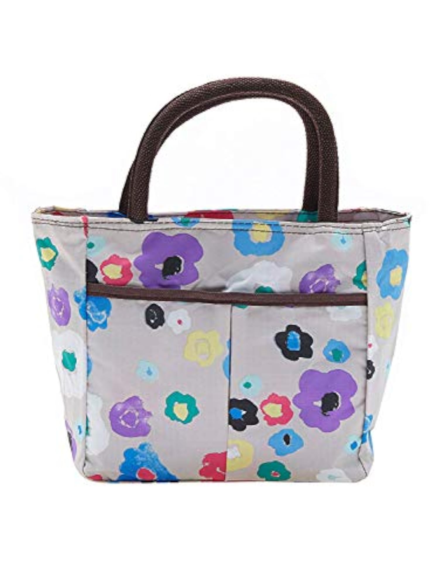 Funky Multi Compartment Carry Bag, Cream