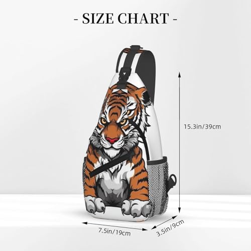 Mochila tipo bandolera para senderismo unisex miniatura 3