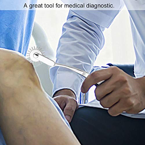 Wartenberg-Pinwheel-Stainless-Steel-Nerve-Tester-Lightweight-Body-Sensory-Tester-for-Elbow-Knee-Tendon-Examination