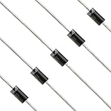 diodo uf4007 sustituto Tamaño de diodo: UF4007 10 x UF4007 Diodo rectificador Ultra rápida