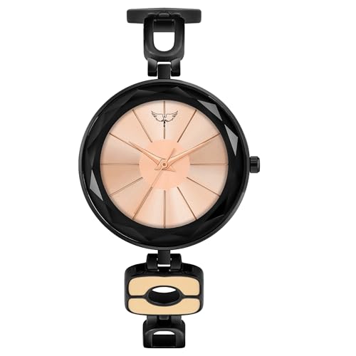 Image of WHITE BIRD Delight Mother of Pearl Dial Analog Metal Strap Watch for Women