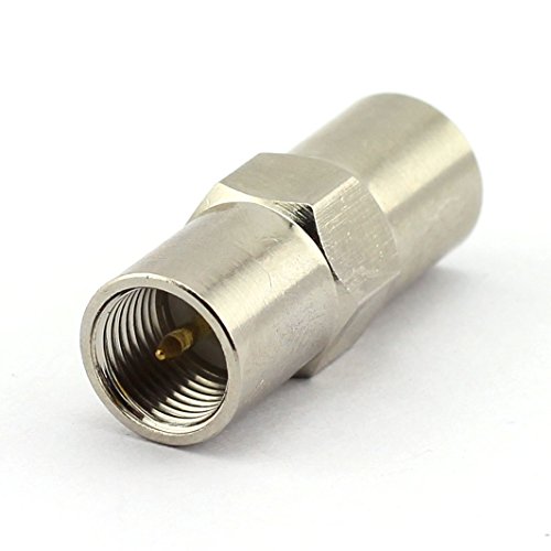 DGZZI 2-Pack FME Male to FME Male RF Coaxial Adapter FME Coax Jack Connector