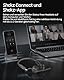 SHOKZ OpenMeet UC Knochenleitungs-Headset mit USB-C-Adapter, Open-Ear-Bluetooth-Kopfhörer mit Geräuschunterdrückung, Wireless-Ohrhörer für Arbeit, Anrufe, Meetings, Bluetooth 5.4, 15 Std. Akku