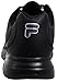 Fila Men's Fulcrum 3 Shoes, Black/Black/Castle Rock, 11 M