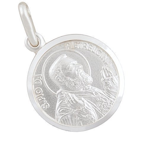Preisvergleich Produktbild AFP Anhänger Pater Pio 925 Sterling Silber AS-507