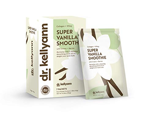 Dr. Kellyann Super Vanilla Collagen Smoothie (7 Packets) – Protei...