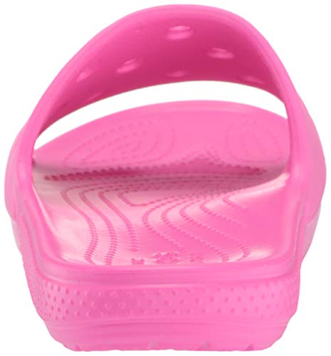 Chinelo, Crocs, Classic Slide, Electric Pink, 39, Adulto Unissex