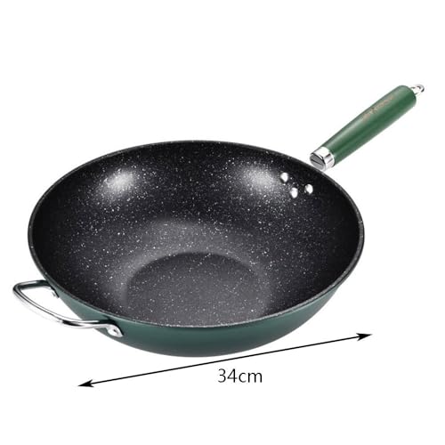 Wok de Acero al Carbono con Antiadherente y Fondo Plano miniatura 6