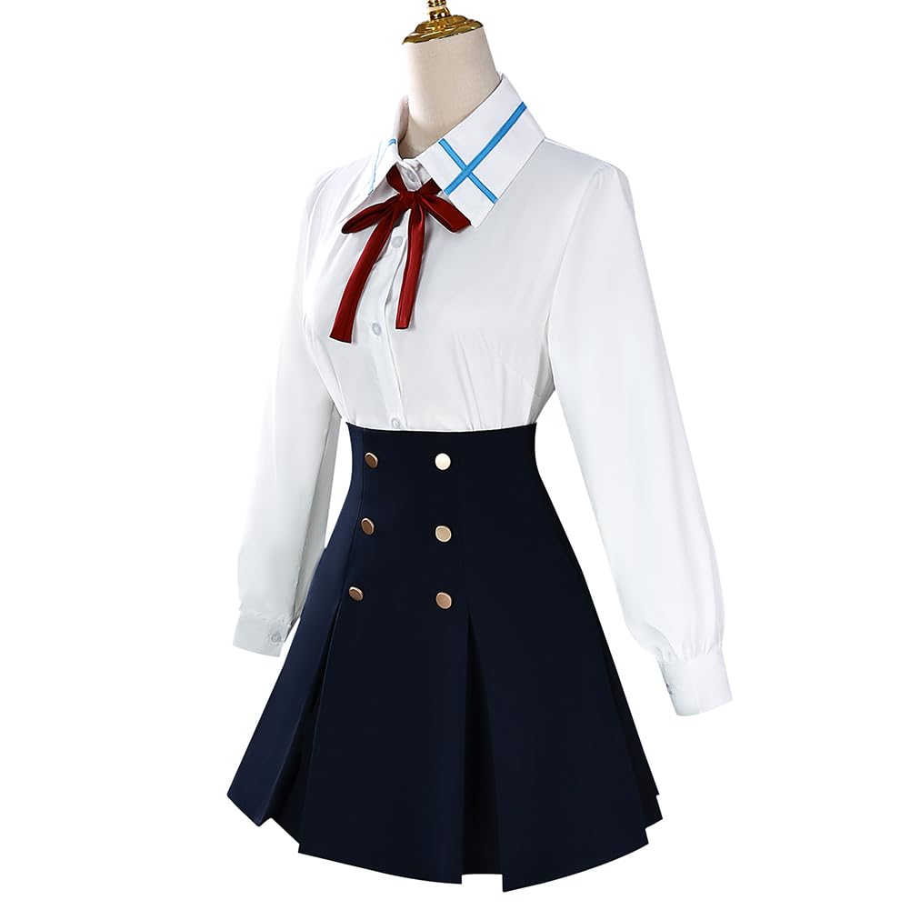 Yuuki Asuna Cosplay kostium szkolny mundurek szkolny sukienka garnitur dla kobiet | Anime Cosplay Stroje Halloween, karnawał, imprezę, prezent dla fanów