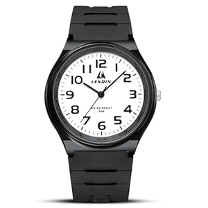 Mens Watches Analog Quartz Sports Unisex Watch 30M Waterproof Watches for Men Women Military Time Glowing Easy to Read Dial with Date Wrist Watches for Men Fashion Casual Designer Watch