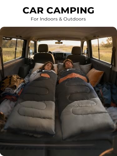 Sleeping Bags for Adults Warm Weather,3lb Backpacking Compact Lightweight Camping Sleeping Bag with Compression Sack for Kids,Camping Essentials Gear for Hiking,Travel,Climb,Outdoor, Indoor miniatura 3
