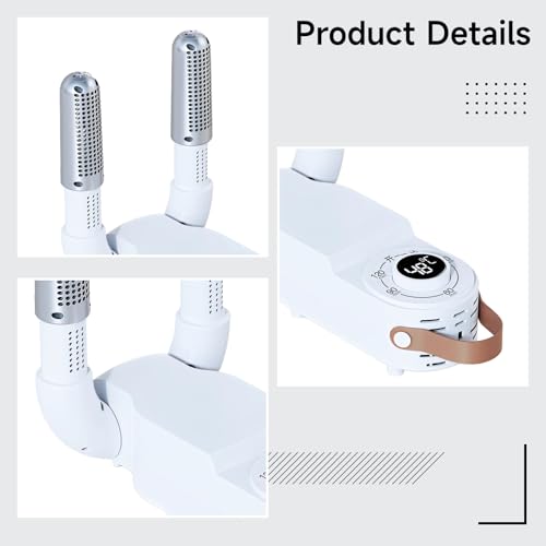 Secador de botas y guantes YHomU blanco 150W plegable miniatura 4