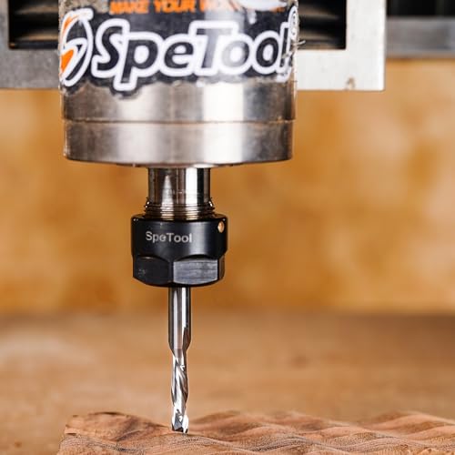 Spetool SP-D1/4-1/4-U&D Carbide Spiral Router Bits Up&Down Compression Bit 1/4 X 1 Inch Cutting Size thumb #5