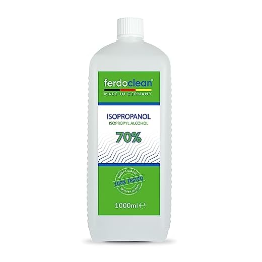 isopropanol/Alcohol isopropílico 70% 1000ml / 1L | cosméticamente Puro | Solución sin fragancias ni colorantes | Claro