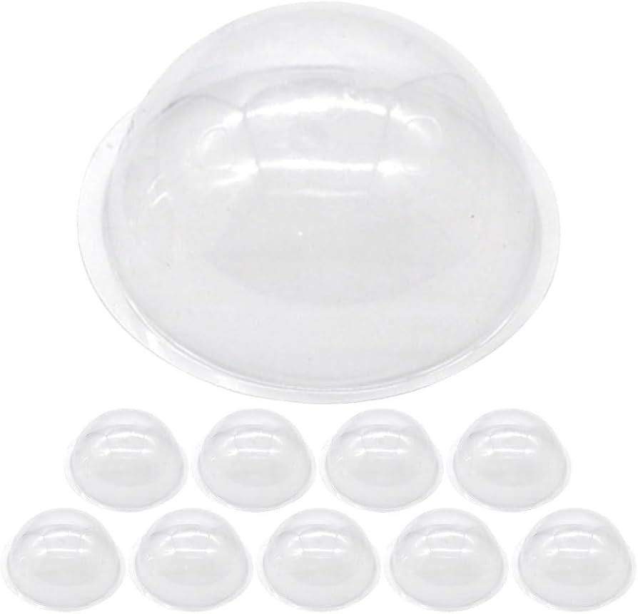 Amazon.com : BESPORTBLE 20Pcs Clear PVC Half Dome for DIY Crafts