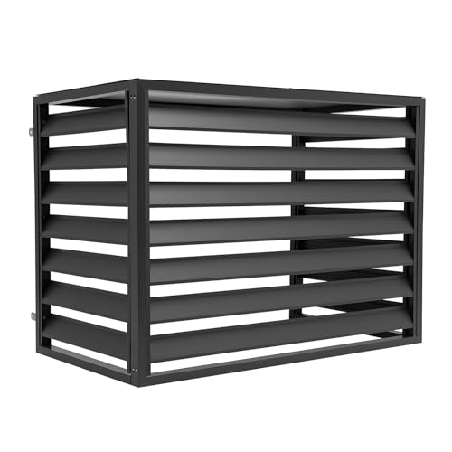 Klimaanlagen-Abdeckplane, 110 × 60 × 80 cm Wärmepumpengehäuse, Vielseitige Abdeckung für Außenanlagen, Geeignet Gärten, Innenhöfe, Schwimmbäder, Terrassen und Balkone